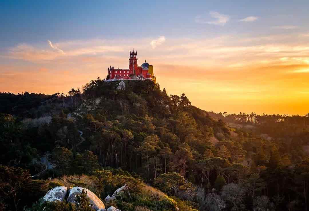 Sintra, Portugal - misty palaces and forests